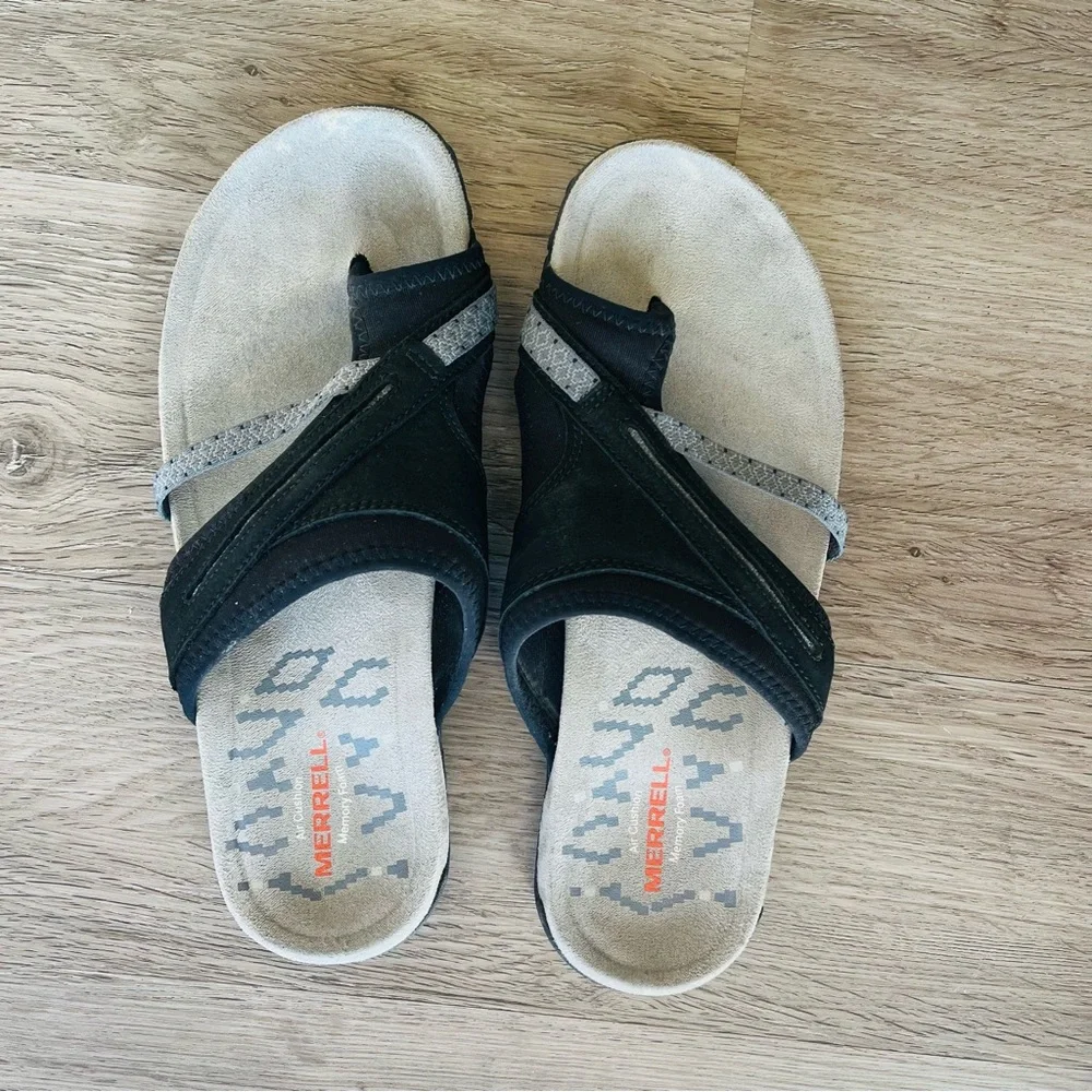 Women's Merrell Terran Slide II
Sandals Select Grip Black and Gray Size 8 - Picture 2 of 5